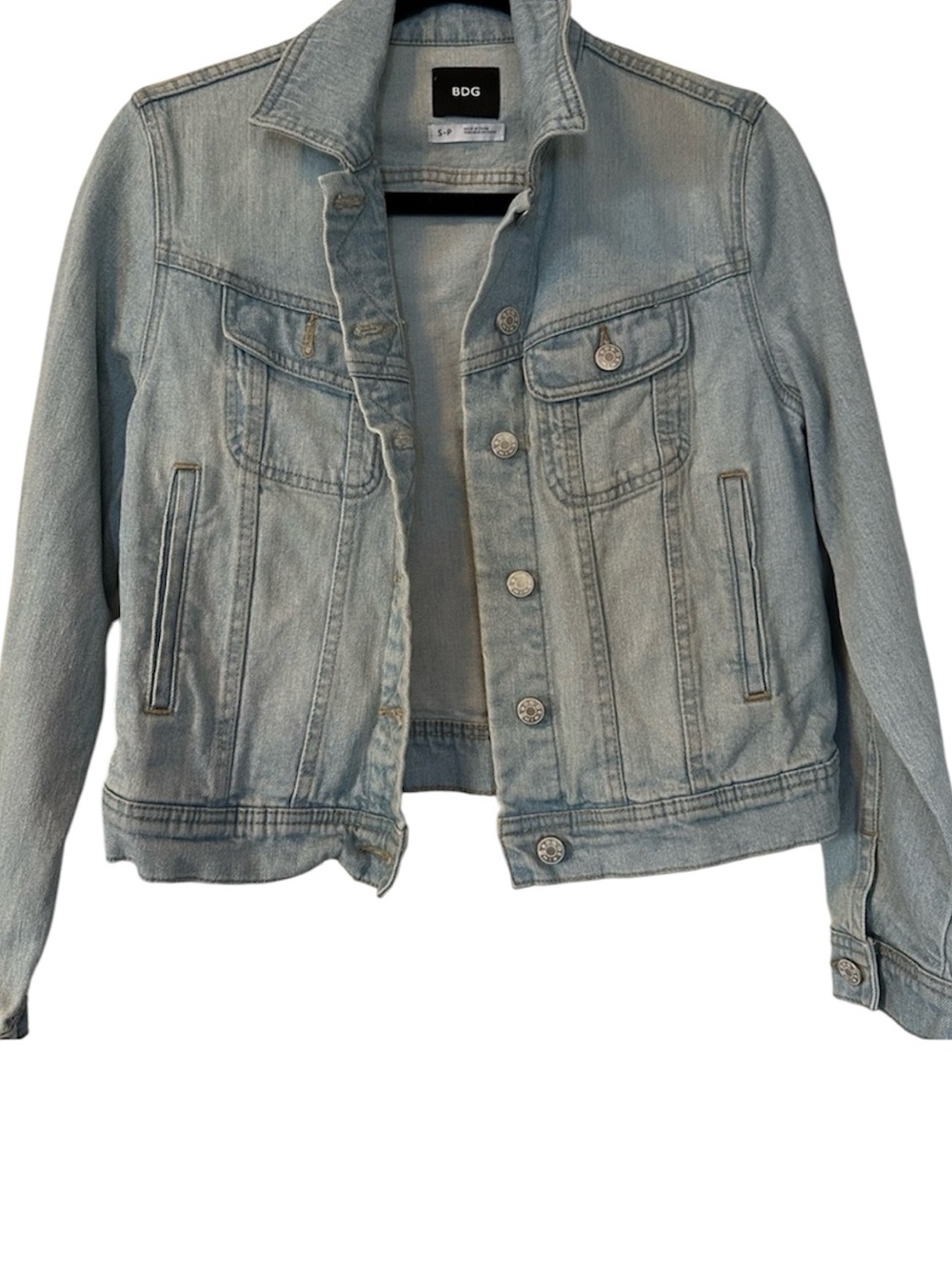 Urban Outfitters Classic Light Wash Denim Jacket